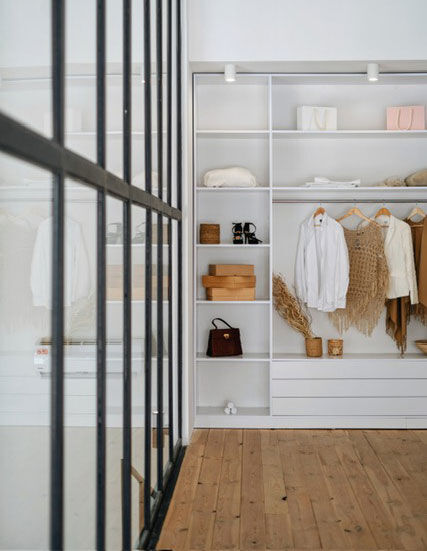 Organized closet